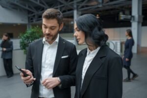 Government employee transmitting official documents securely via Faxination cloud fax platform instead of email to meet HIPAA and CJIS compliance requirements