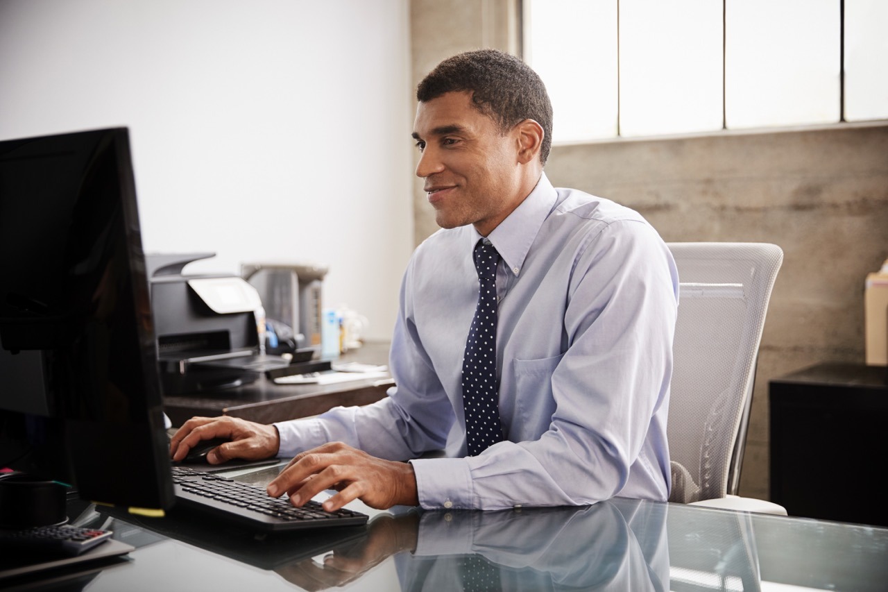 A digital document routing automatically after arriving as an inbound fax