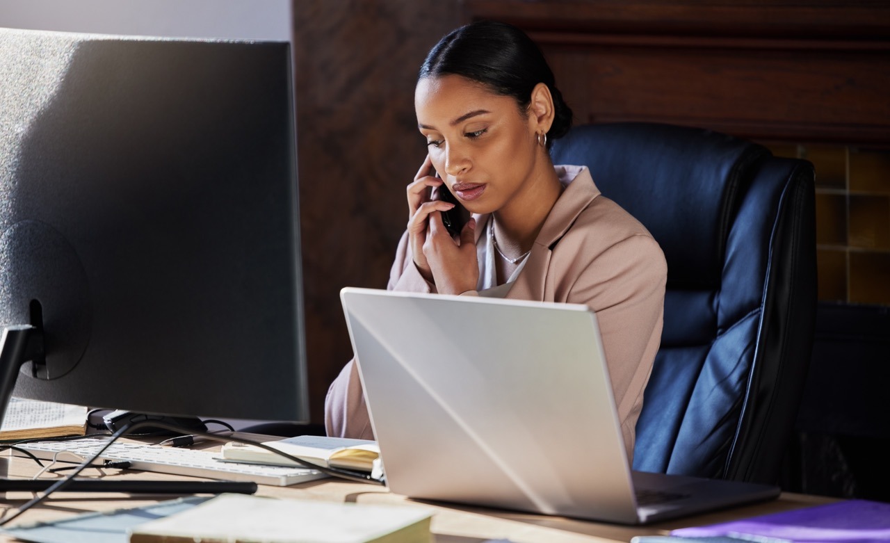 compliance officer transmitting a confidential fax within a regulated industry environment