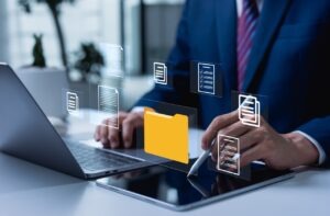 Enterprise IT team reviewing a modern cloud fax platform after reversing a fax elimination initiative
