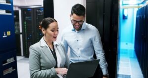 Government IT staff accessing cloud fax during a cybersecurity incident response